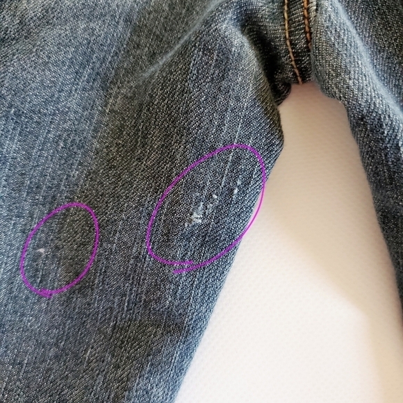 K1250 * DKNY Girls Jeans Medium Wash Denim Size 4 - Picture 9 of 9